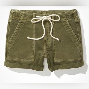 American Eagle Tomgirl Shorts - Olive NWT